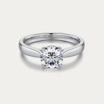 Soi Solitaire White Diamond Ring Round