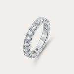 Eternity Band Ring Round Cut