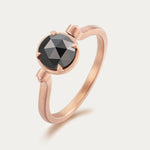 MIRA NOIR 純心ブラックダイヤモンドリング【受注生産品】