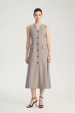 Four Seasons Wool Sleeveless Dress