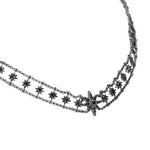 Astres Diamond Station Necklace