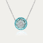 MIRACLE ME ESPOIR ネックレス アクアマリーンブルー