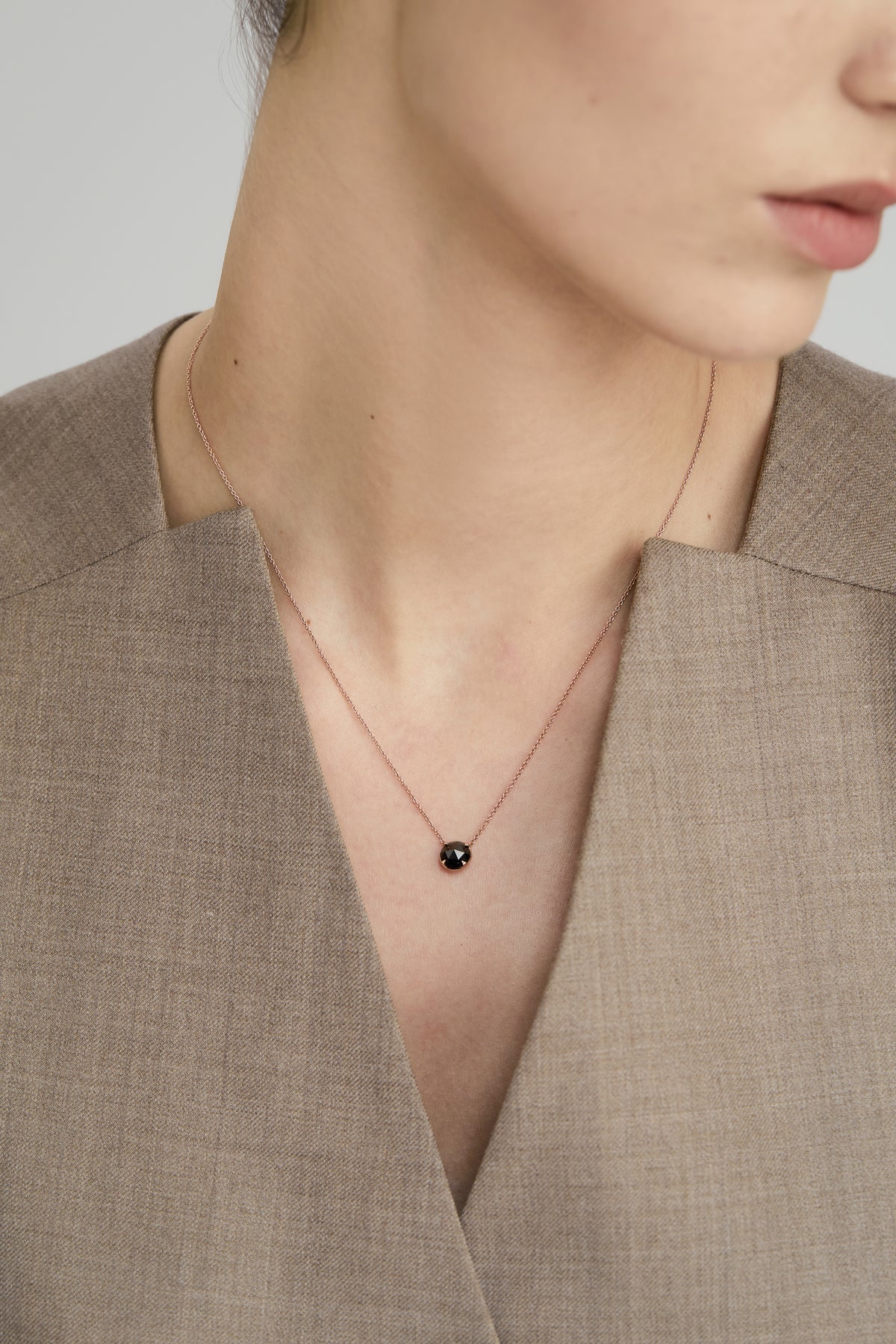 MIRA NOIR PURE HEART Pendant