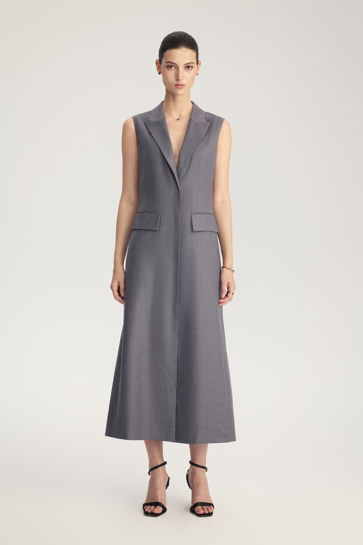 Four Seasons Wool Convertible Scarf Dress