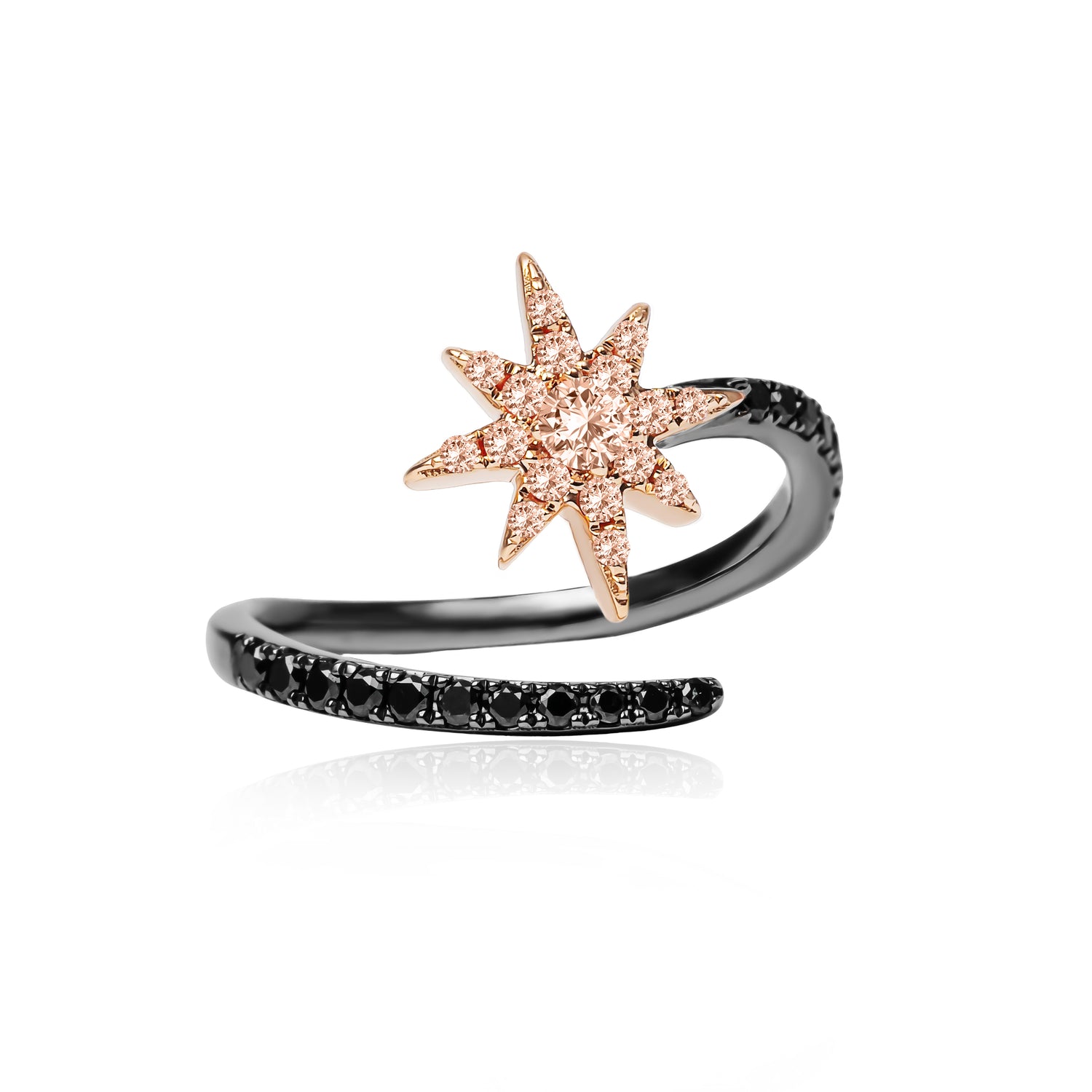 The MIRA Shooting Star Pinky Ring 