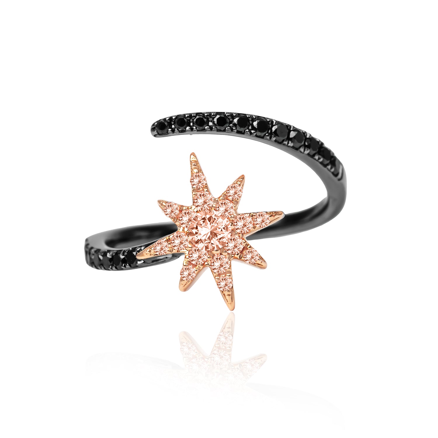 The MIRA Shooting Star Pinky Ring 
